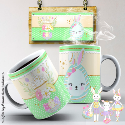 Caneca Feliz Páscoa