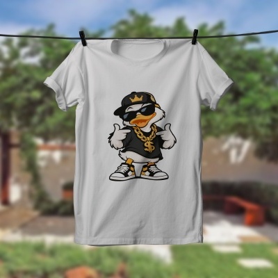 T-Shirt Pato com Atitude - 10 Modelos à Escolha