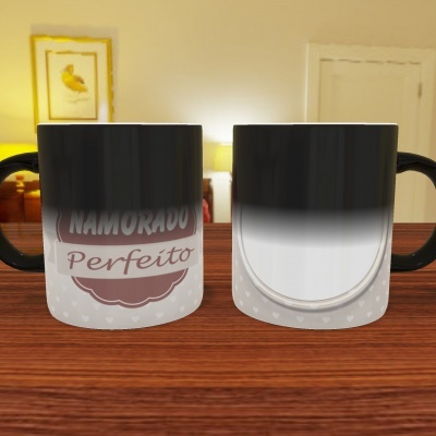 Caneca Namorados Com Foto - 18 Temas