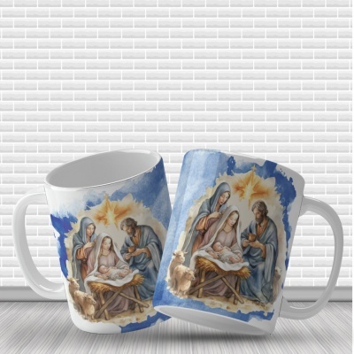 Caneca Presépio de Natal