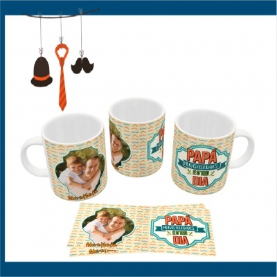 Caneca Dia do Pai Personalizada com Foto