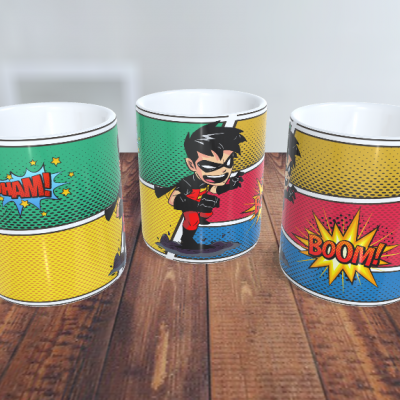 Canecas Heróis e Vilões DC