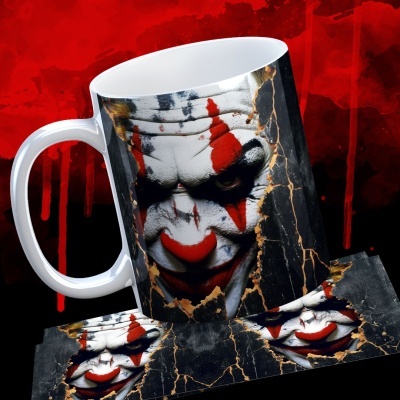 Caneca Terror Imagem  3D - Joker