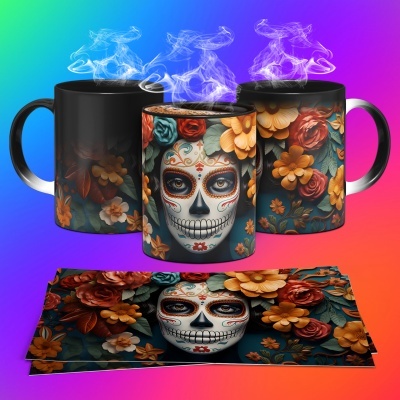 Caneca Dia dos Mortos