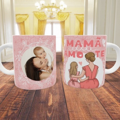 Caneca Dia da Mãe - 10 Imagens