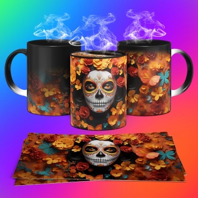 Caneca Dia dos Mortos