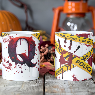 Caneca Alfabeto Hallowen