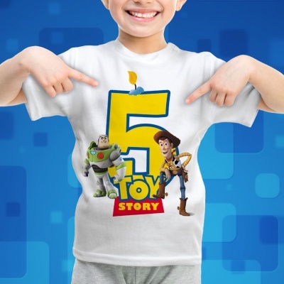 T-shirt Aniversário  Criança