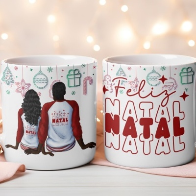 Caneca Natal Família