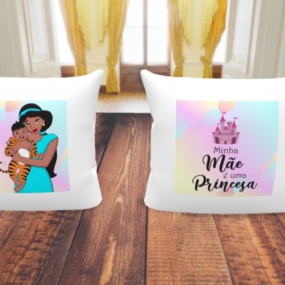 Capa de Almofada Mãe Princesa