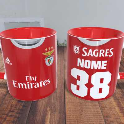 Caneca Benfica Personalizada