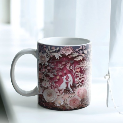 Caneca Casais de Papel