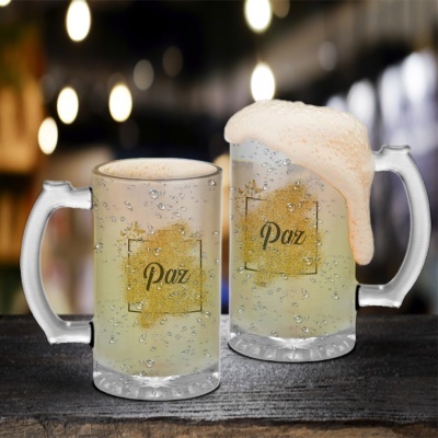 Caneca de Cerveja Ano Novo