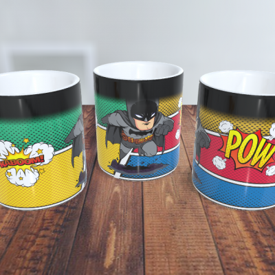 Canecas Heróis e Vilões DC