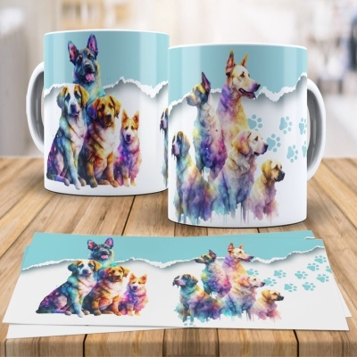 Caneca Raças Cães