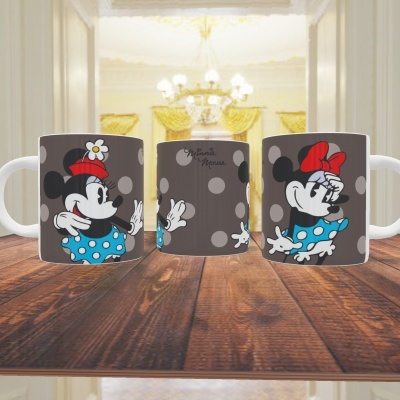 Canecas Mickey e Minnie - 24 Imagens