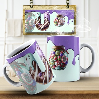 Caneca Alfabeto Doces
