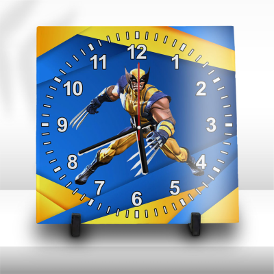 Relógio Azulejo Super Hérois