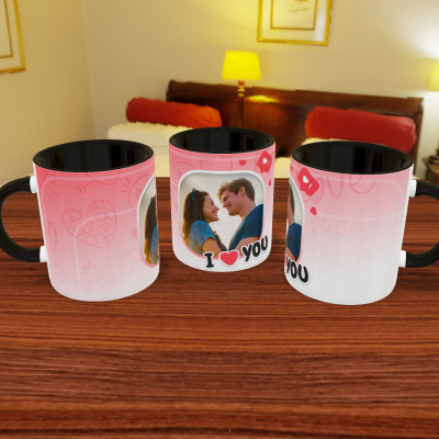 Canecas Namorados Texto e Fotos - 12 Temas