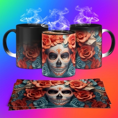 Caneca Dia dos Mortos