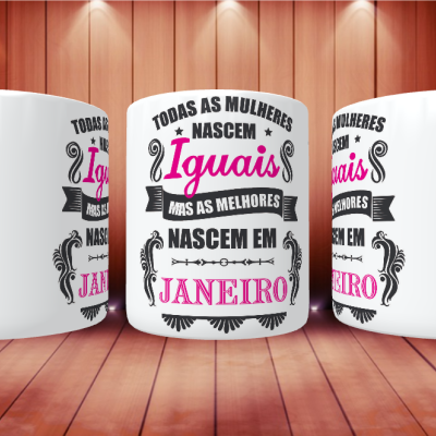 Caneca Aniversário Mulheres