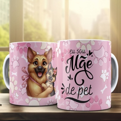 Caneca Eu Sou Mãe de PET