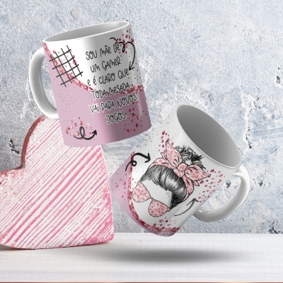 Caneca Sou Mãe Claro...