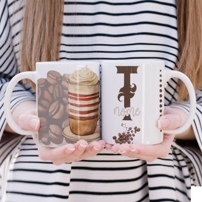 Caneca Alfabeto Café