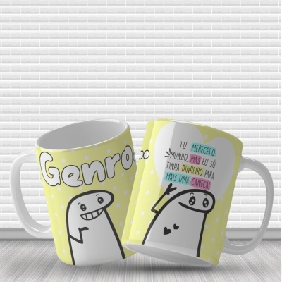 Caneca Mereces o Mundo