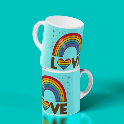 Canecas Acima de Tudo Amor...