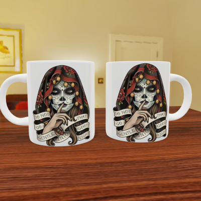 Caneca "Catrinas"