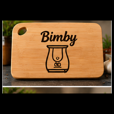 Tábua de Bambu Personalizada – Bimby