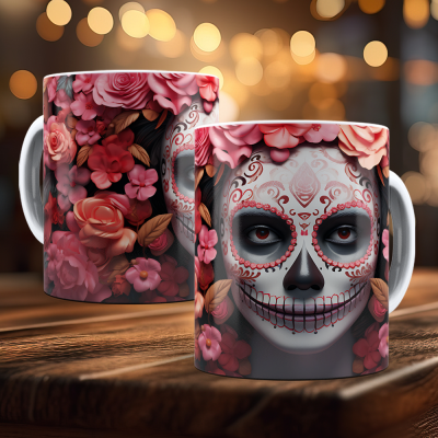 Caneca Dia dos Mortos