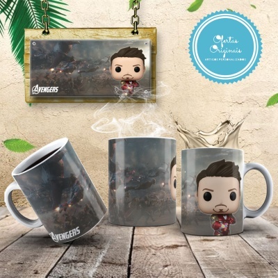 Canecas Coleção Funko POP!  Vingadores