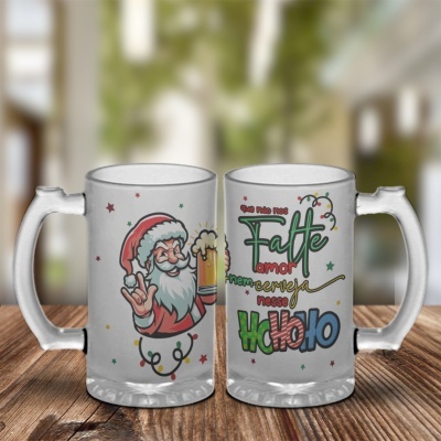 Caneca de Cerveja Natal