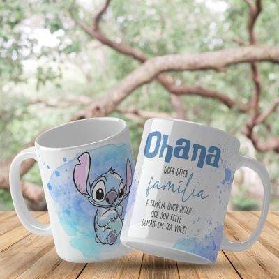 Canecas Stitch Ohana