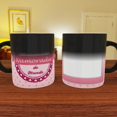 Caneca Namorados Com Foto - 18 Temas