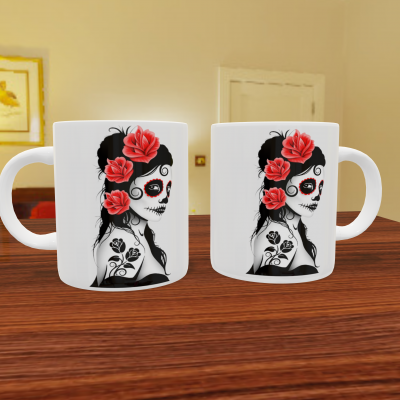 Caneca "Catrinas"