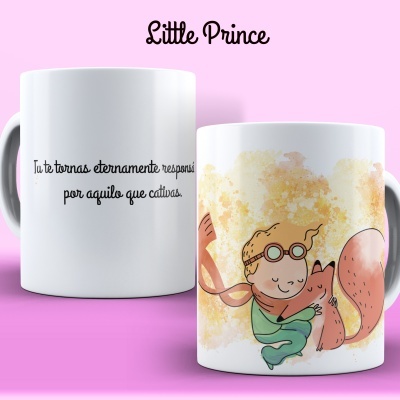 Caneca Pequeno Príncipe