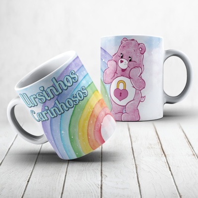Caneca Ursinhos Carinhosos