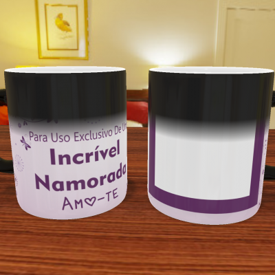 Caneca Namorados Com Foto - 18 Temas