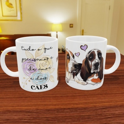 Canecas Basset Hound