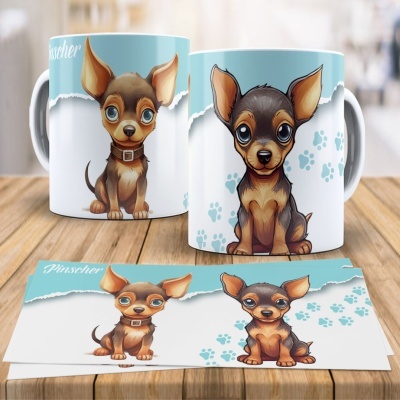 Caneca Raças Cães