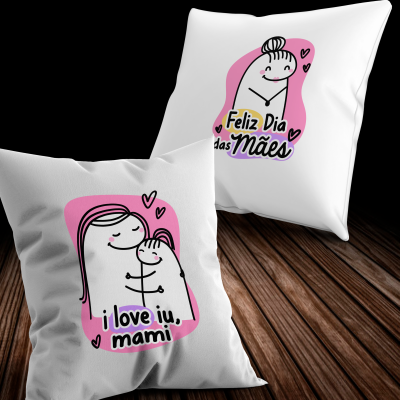 Capa de Almofada Dia da Mãe