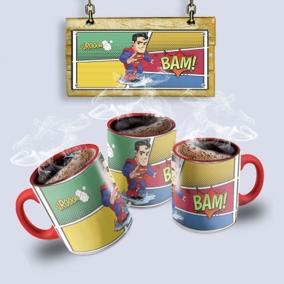 Canecas Heróis e Vilões DC