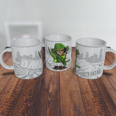 Canecas Heróis e Vilões DC