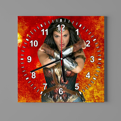 Relógio de Parede em MDF Super Hérois