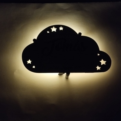 Luz de Presença em Forma de Nuvem Personalizado Luz de Presença em Forma de Nuvem Personalizado