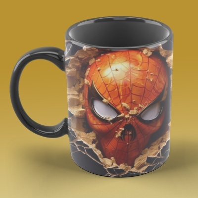 Caneca Terror Imagem  3D  - Terror