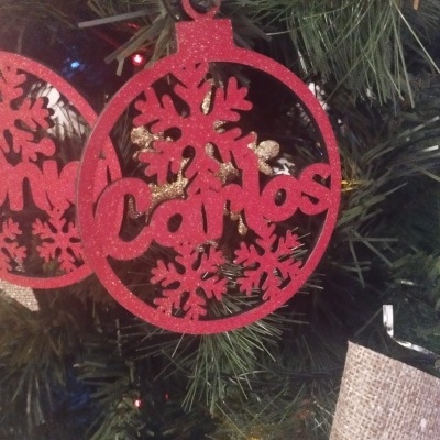 Bolas de Natal Personalizadas